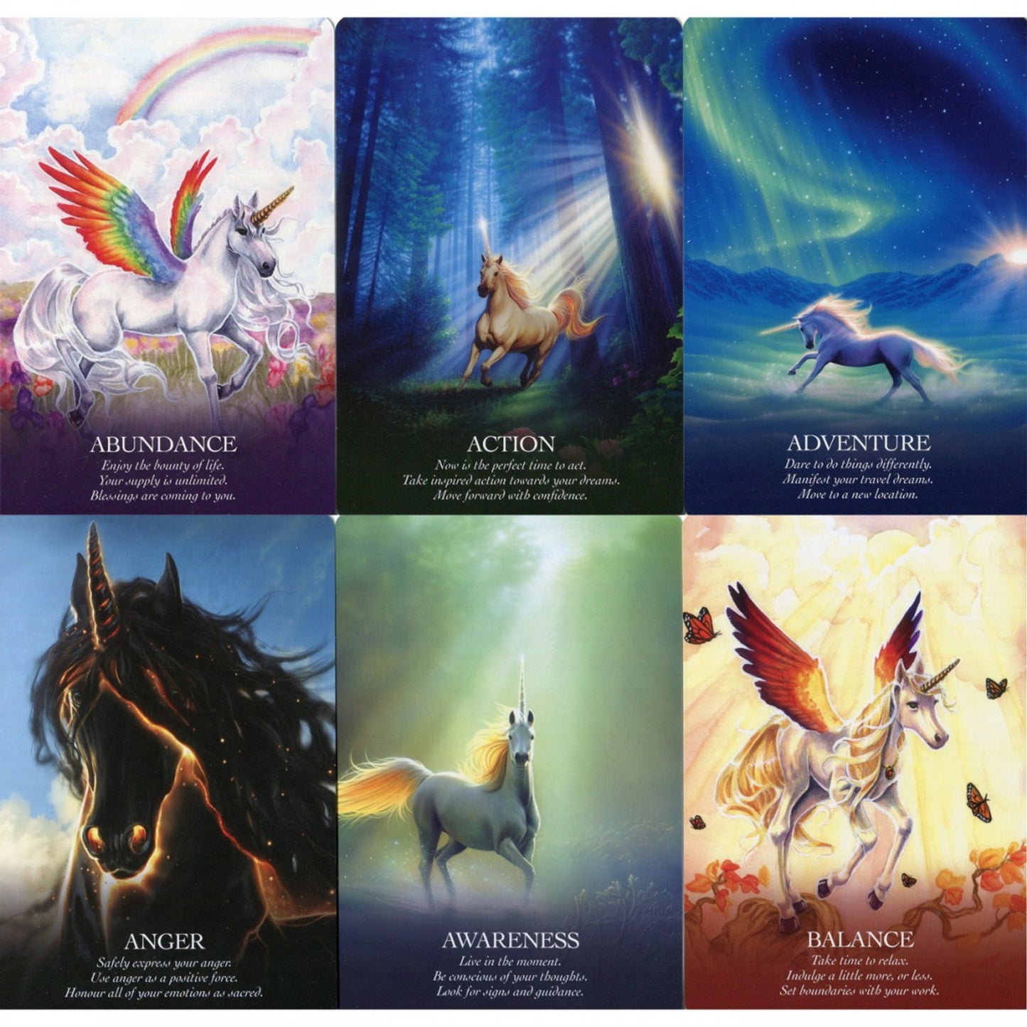 Oracle of the unicorns oracle cards