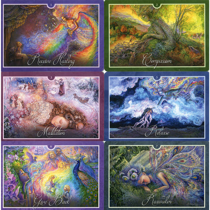 Whispers of healing oracle cards