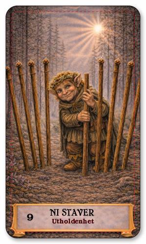 Tusser og Troll. Norske tarotkort