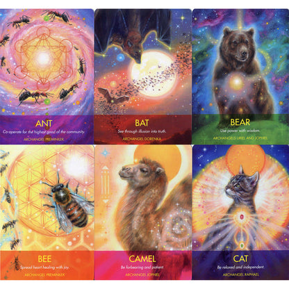 Archangel animal oracle cards