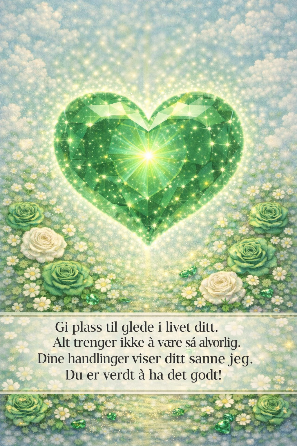 Englehjerter. Norske orakelkort med englebudskap.