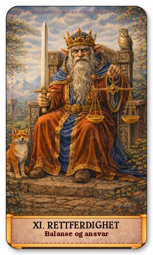 Tusser og Troll. Norske tarotkort