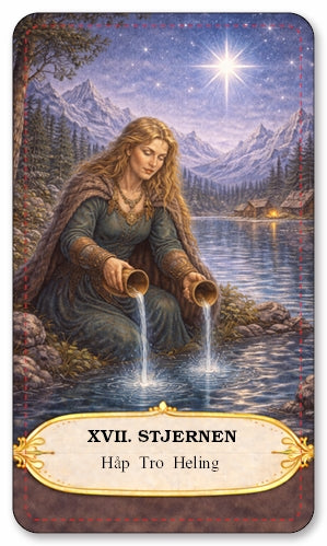 VIKING TAROT. Norske Tarotkort med norsk tekst
