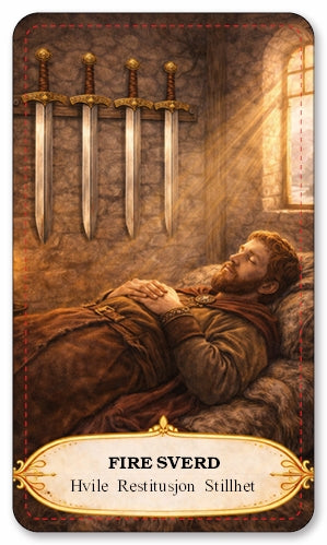 VIKING TAROT. Norske Tarotkort med norsk tekst