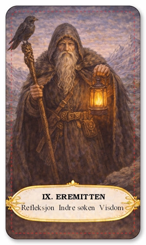 VIKING TAROT. Norske Tarotkort med norsk tekst