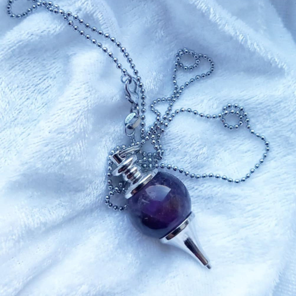Ametyst Pendulumsmykke.