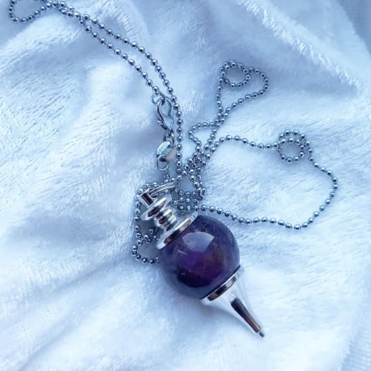Ametyst Pendulumsmykke.