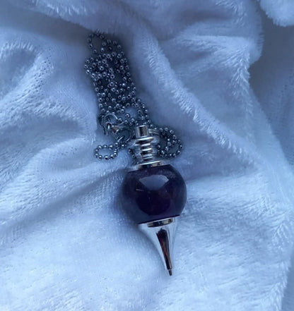 Ametyst Pendulumsmykke.