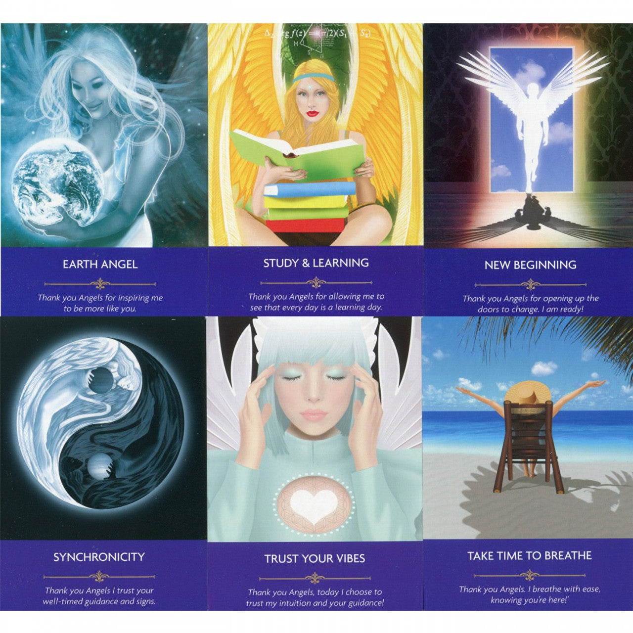Angel prayer oracle cards