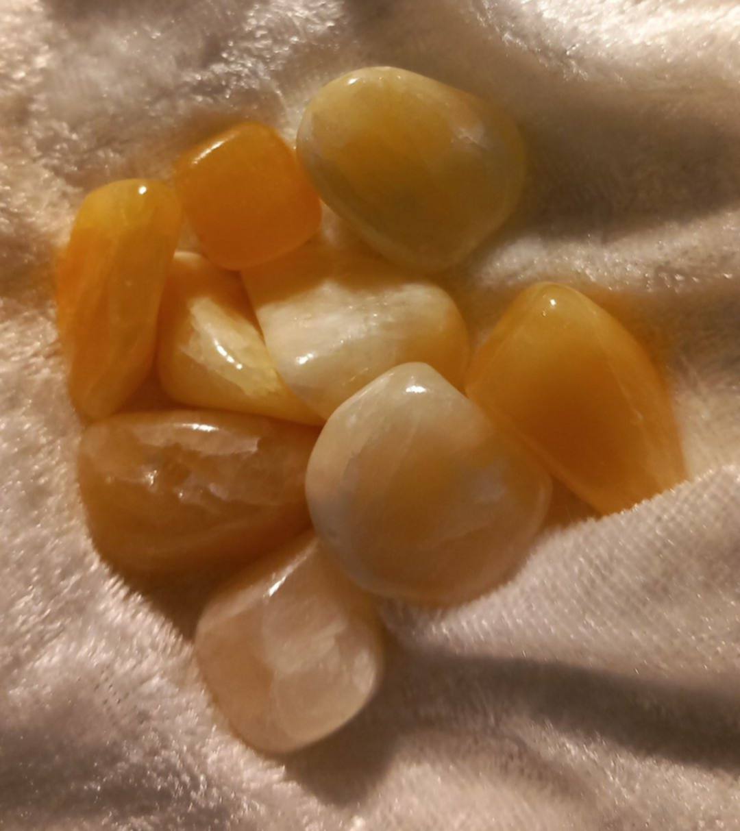 Gul aragonitt / Yellow Aragonite