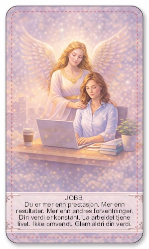 Englene svarer. Norske englekort.