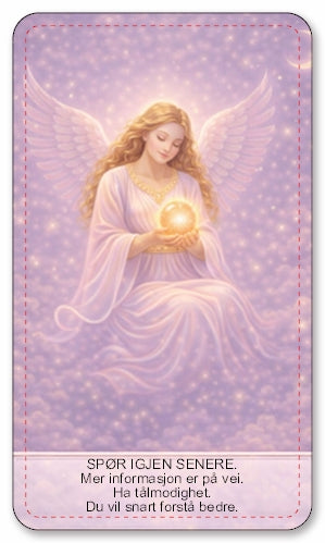 Englene svarer. Norske englekort.