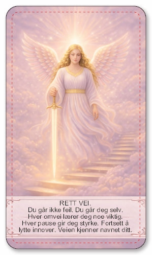 Englene svarer. Norske englekort.