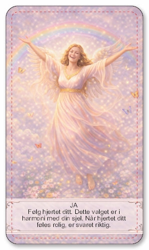 Englene svarer. Norske englekort.