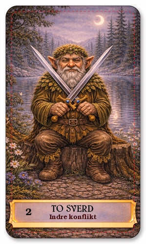 Tusser og Troll. Norske tarotkort