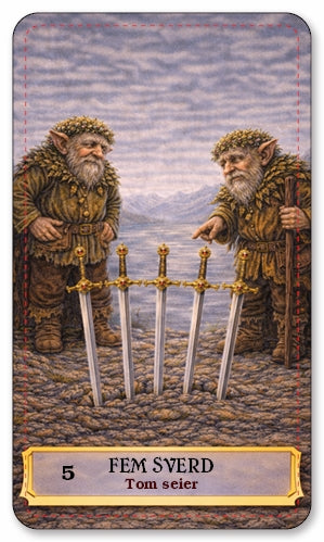 Tusser og Troll. Norske tarotkort