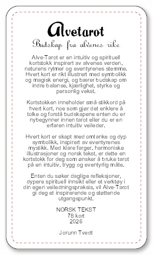 Alvetarot. Norsk tekst