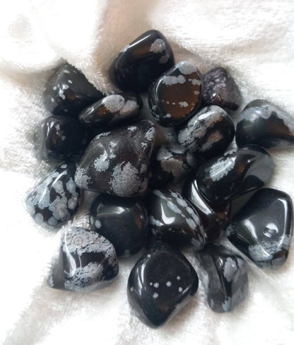 Snøfnuggobsidian – Snowflake Obsidian