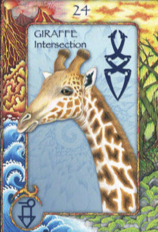 World animal dreaming oracle card