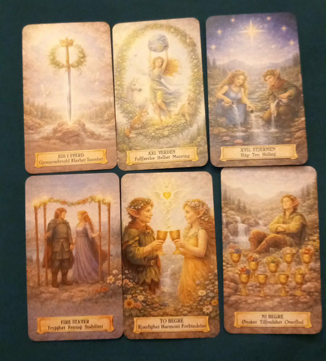 Alvetarot. Norsk tekst