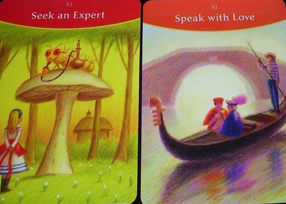 The answer is simple oracle cards