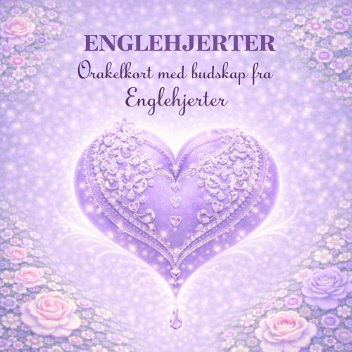 Englehjerter. Norske orakelkort med englebudskap.
