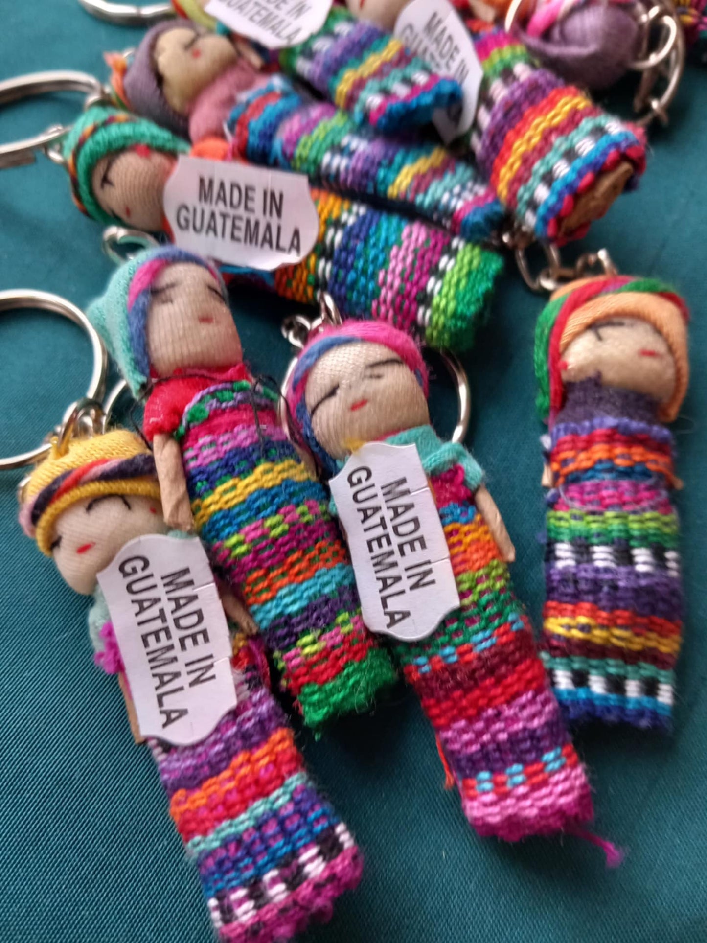 Worrydoll / Bekymringsdukke med metallring