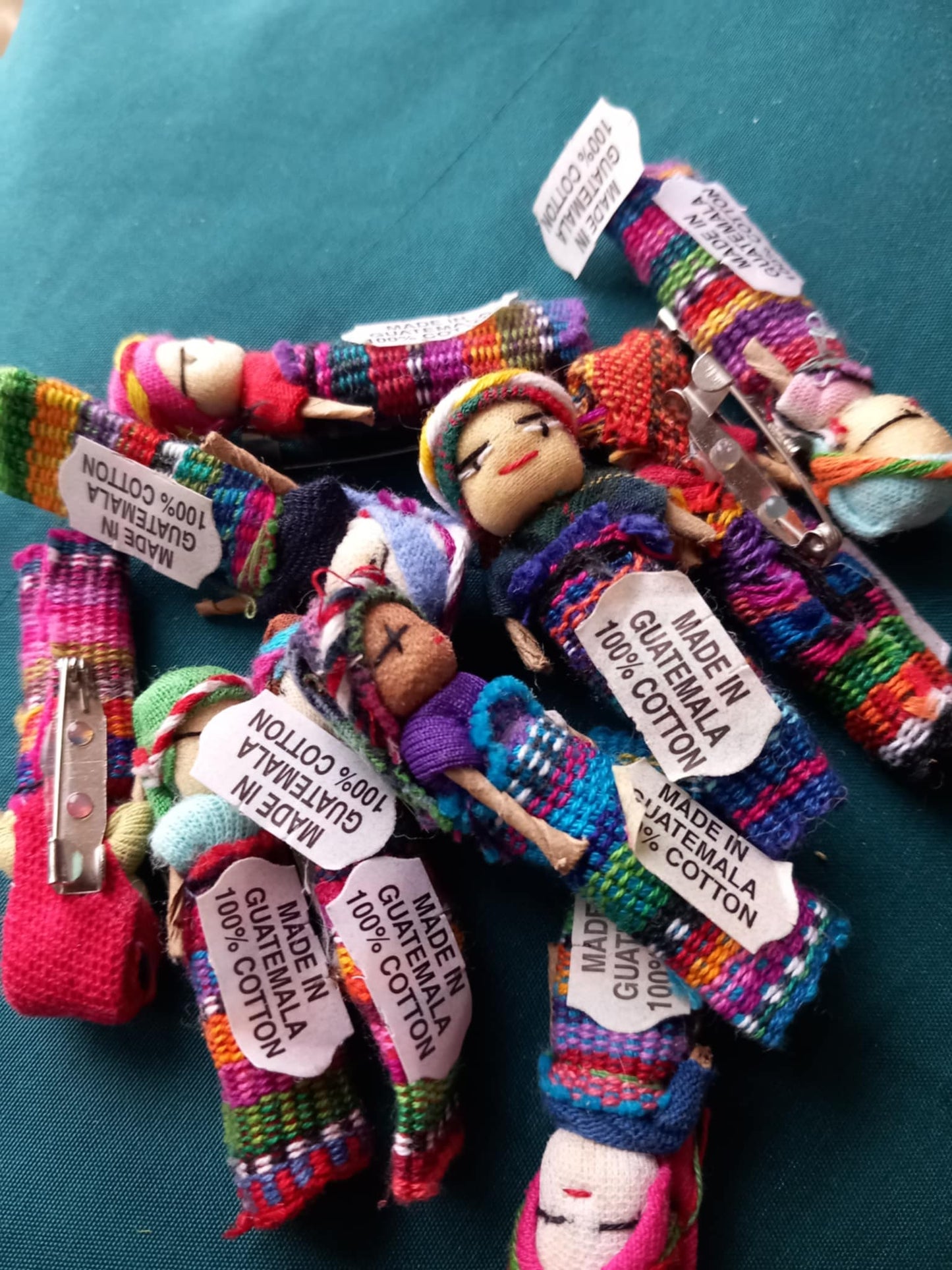 Worrydoll / Bekymringsdukke  med pinn