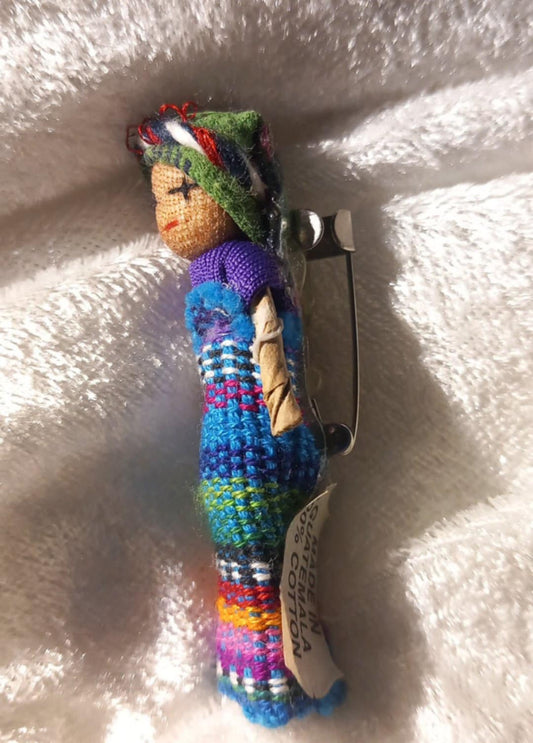 Worrydoll / Bekymringsdukke  med pinn