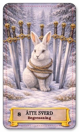 Dyrenes tarot. Norske tarotkort med norsk tekst.