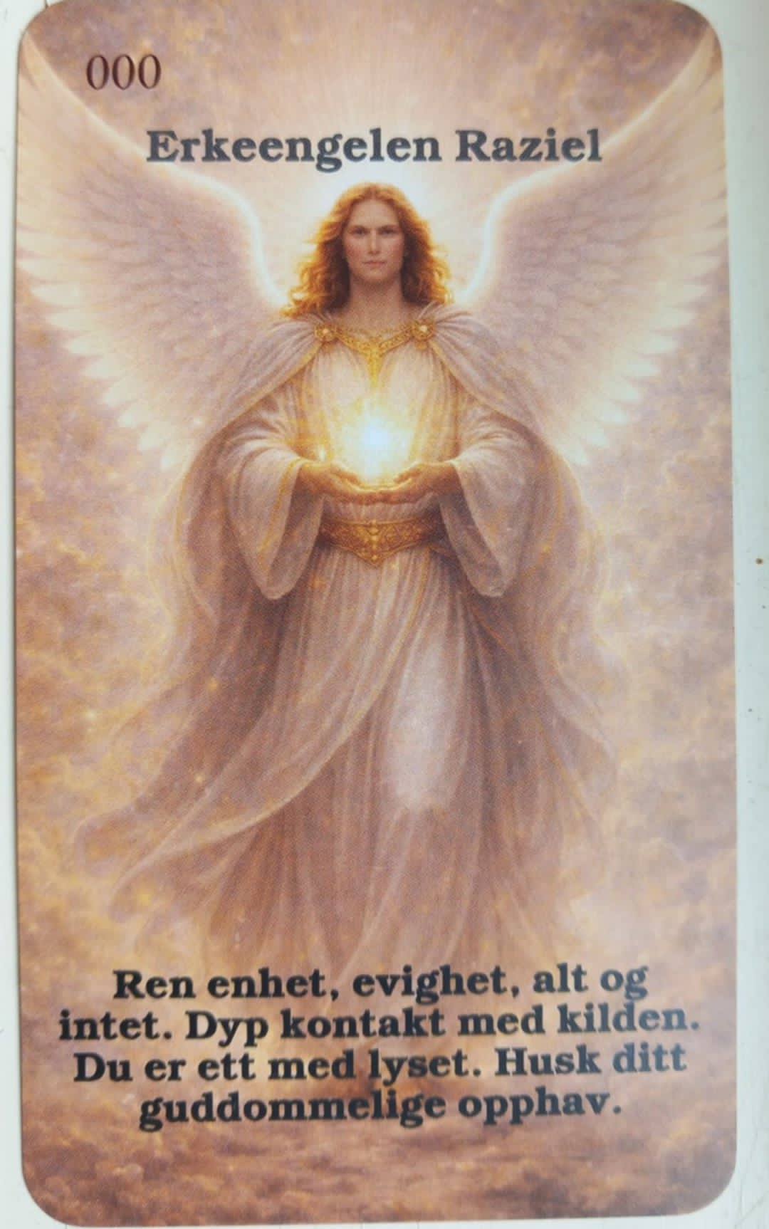 Englelys. Norske Englekort