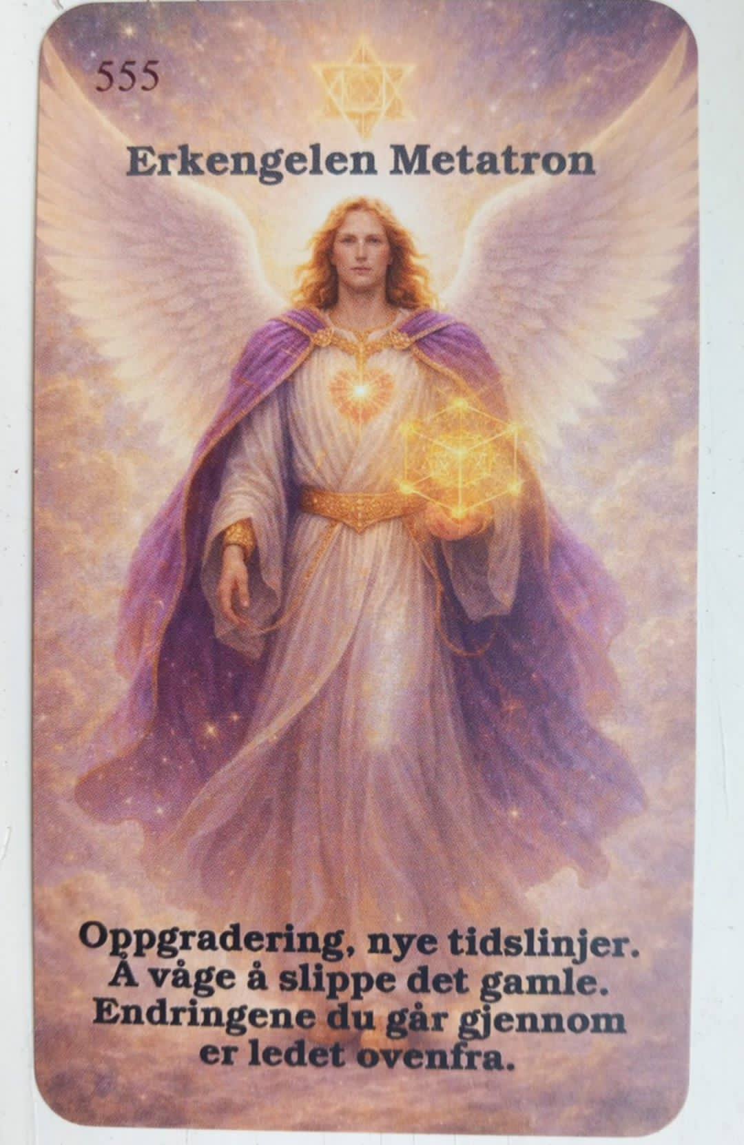 Englelys. Norske Englekort