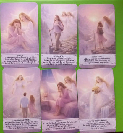 Englene svarer. Norske englekort.