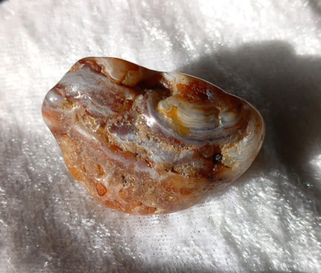 Ildagat, Flammeagat / Fire Agate, Flame Agate