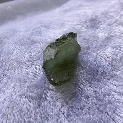 Moldavite. Ekte