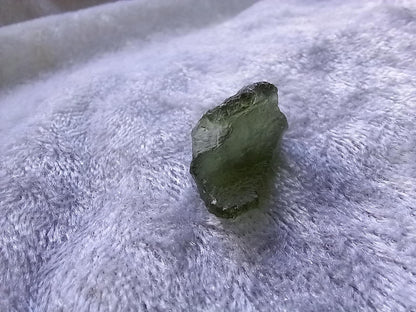 Moldavite. Ekte