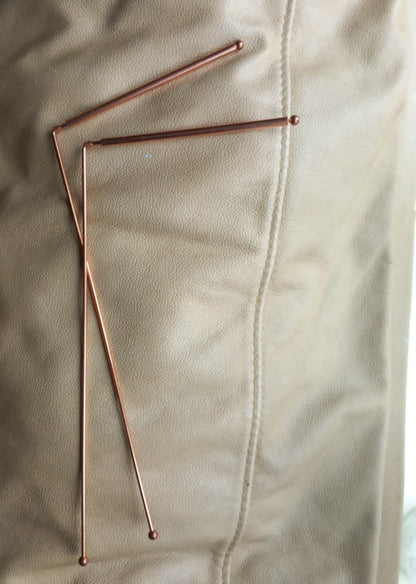 Slim dowsing Rods / Tynne søkepinner med kule